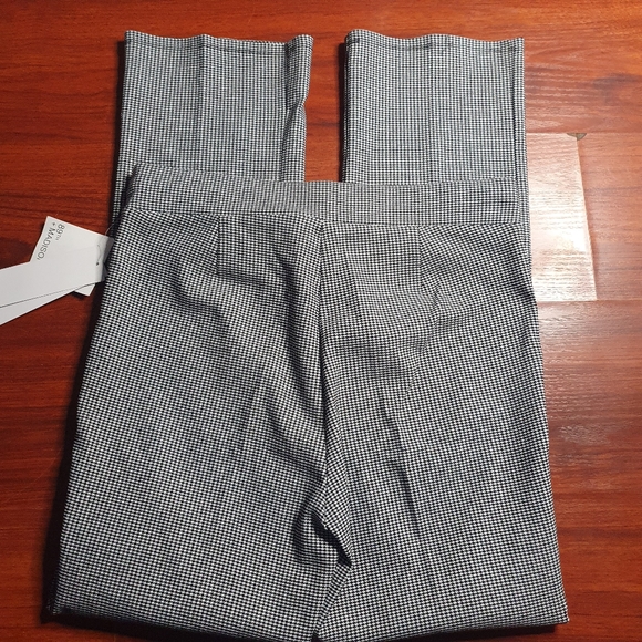 89th & Madison B&W tiny Houndstooth pattern work dress Pants sz Large - Picture 8 of 12